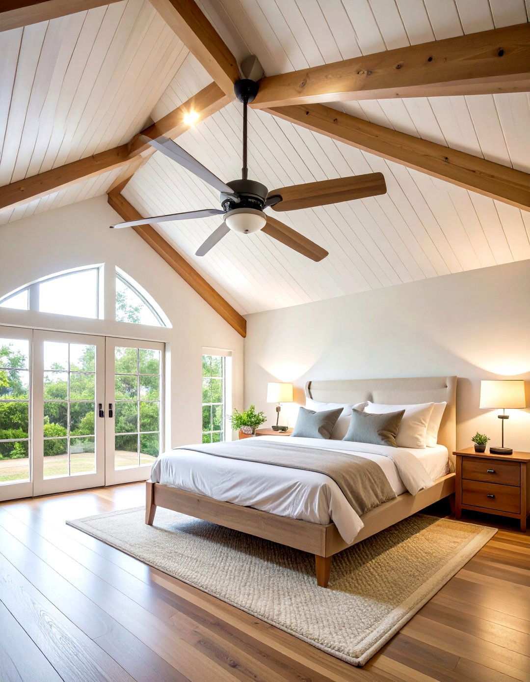 Ceiling Fan Lighting Solutions - 24 Vaulted Ceiling Lighting Ideas