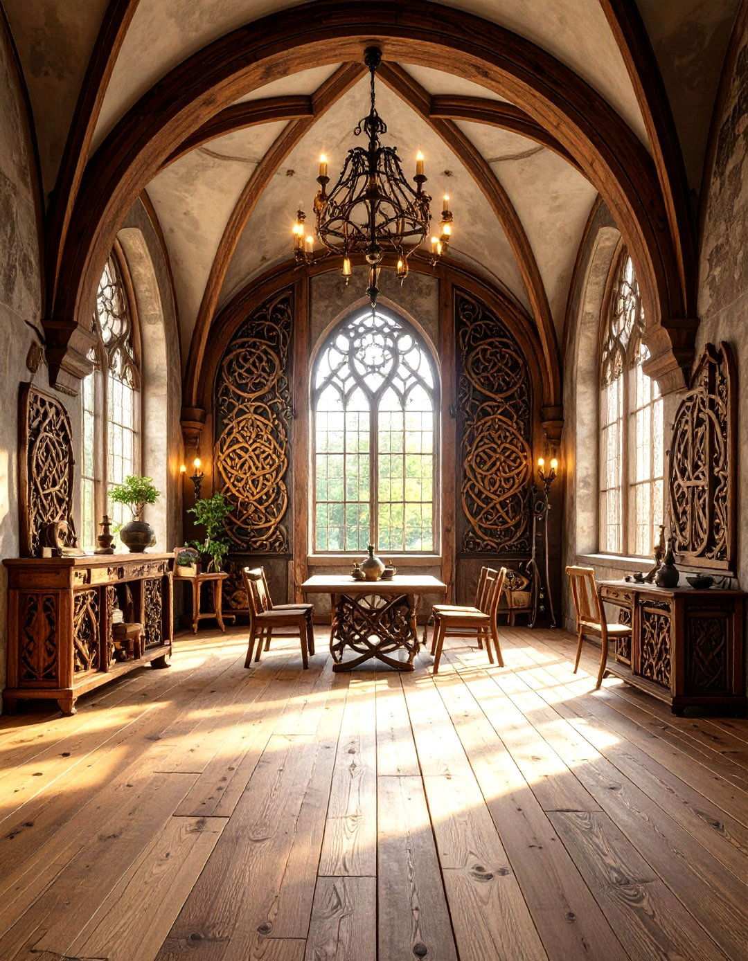 Celtic Knot Decorative Elements - 24 Medieval Home Decor Ideas