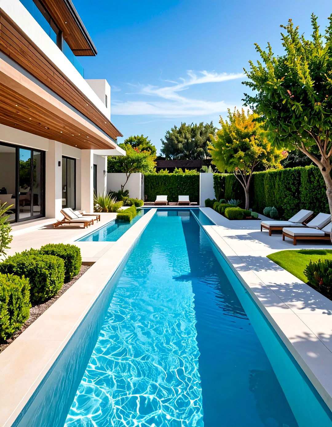 Channel Spillway Designs - 24 Pool Fountain Ideas