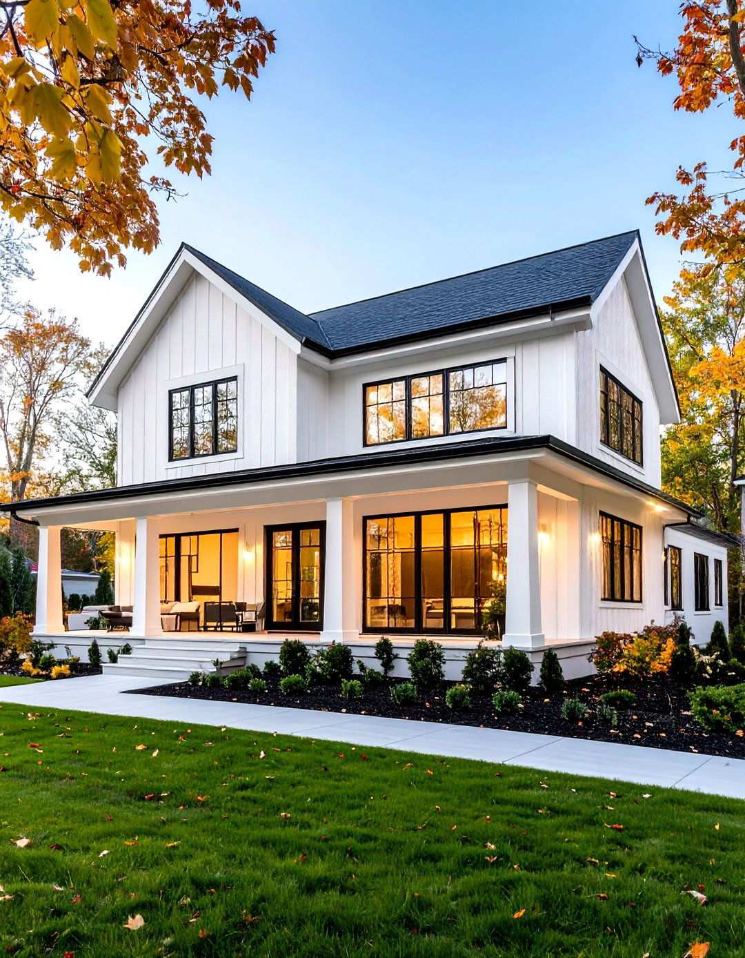 Chantilly Lace Pure Sophistication - 24 Off-white Paint Colors for Home Exteriors
