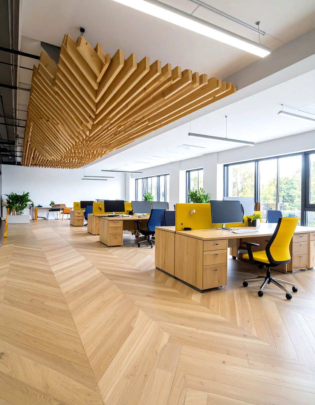Chevron Wood Accent Pattern - 24 Wood Accent Wall Ideas