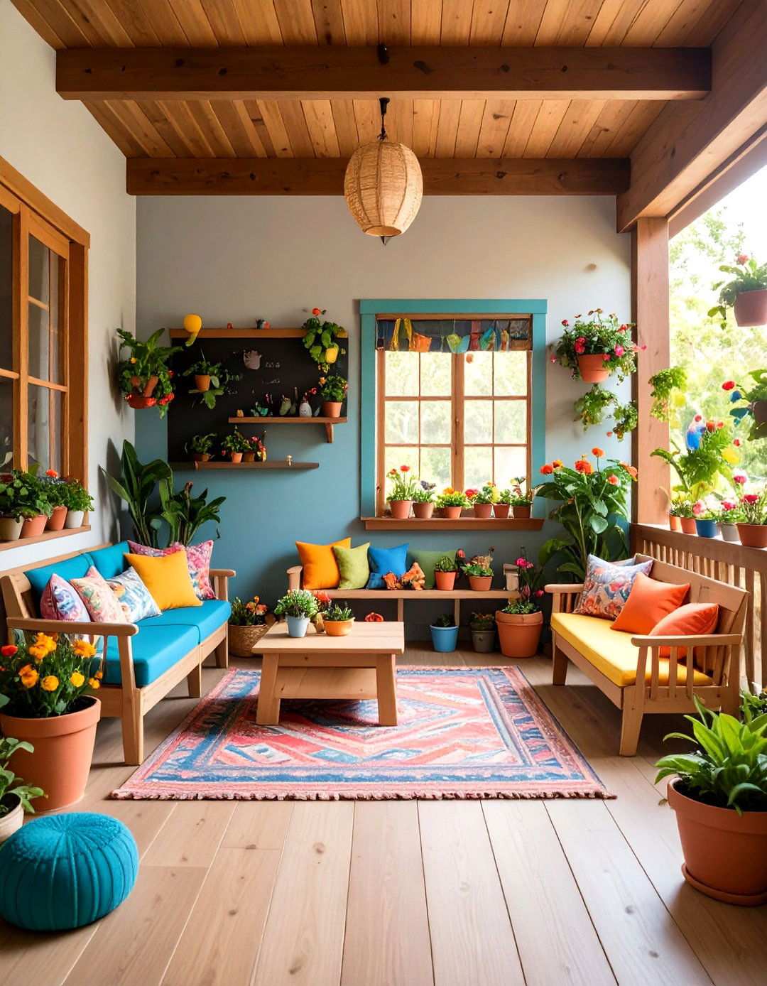 Childrens Adventure Playhouse Porch - 24 Lanai Porch & Patio Designs