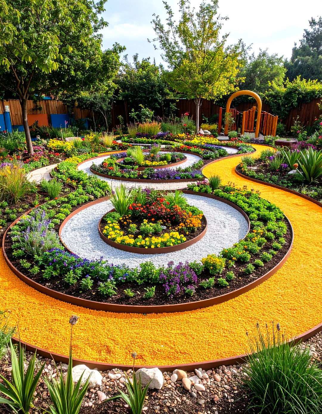 Childrens Educational Spiral Gardens - 24 Spiral Garden Design Ideas
