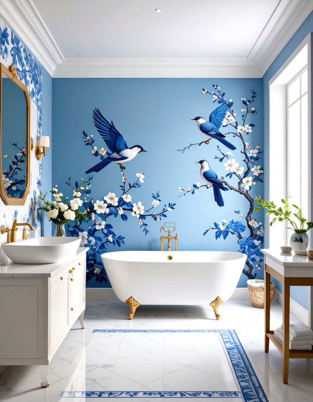 Chinoiserie Wall Murals - 24 Wall Mural Ideas