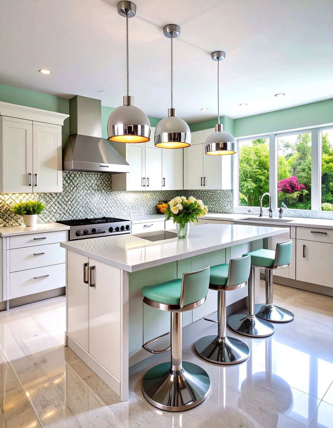 Chrome and Steel s Modern Kitchen - 24 Vintage Kitchen Ideas