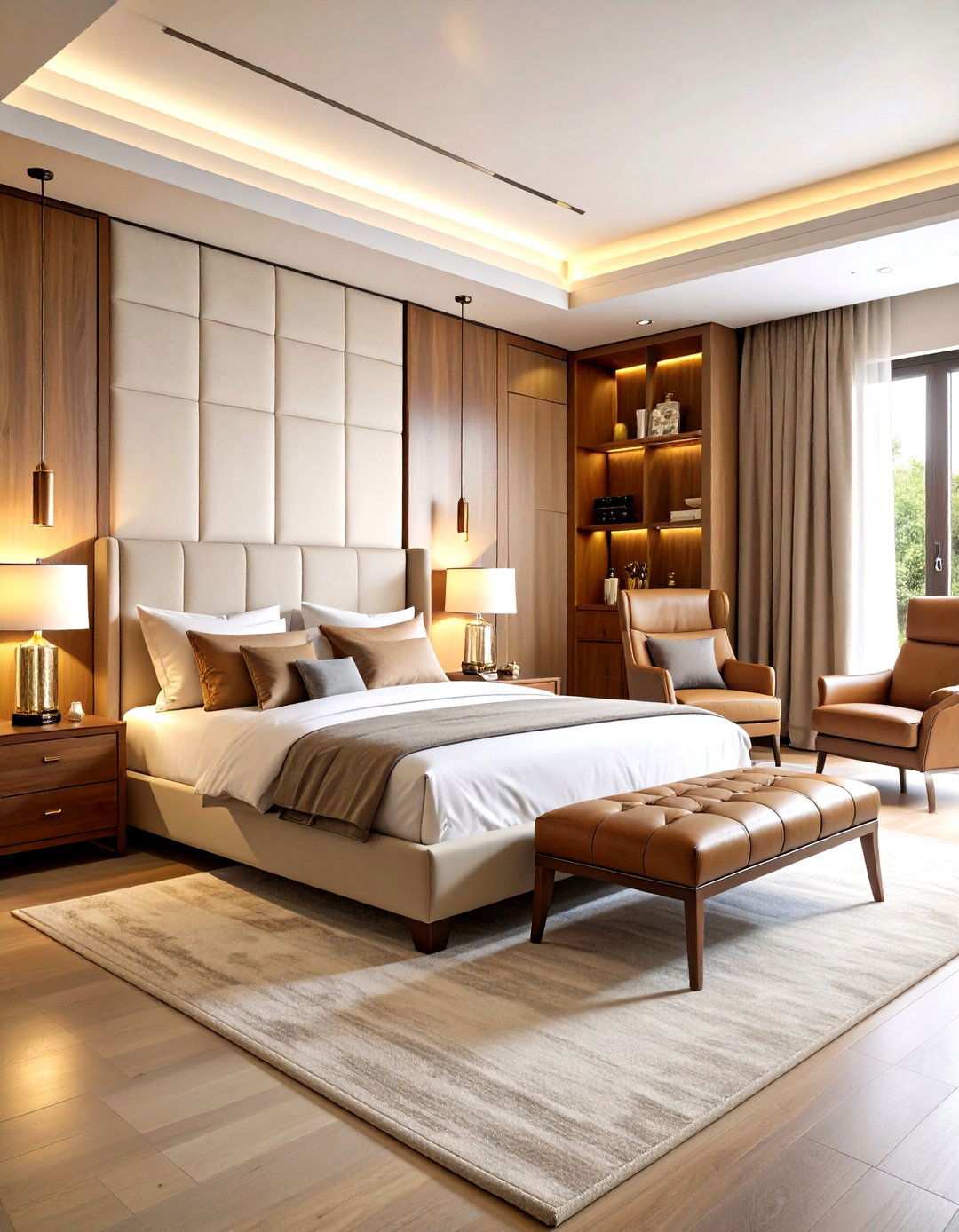 Cigar Lounge Gentleman Bedroom - 24 Man Cave Bedroom Ideas