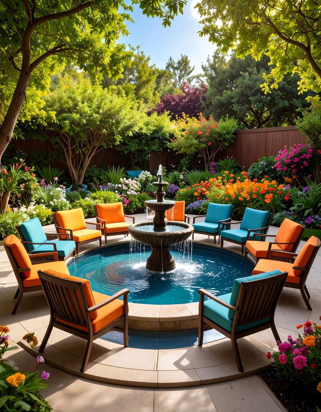Circular Seating Arrangements - 24 Outdoor Seating Ideas
