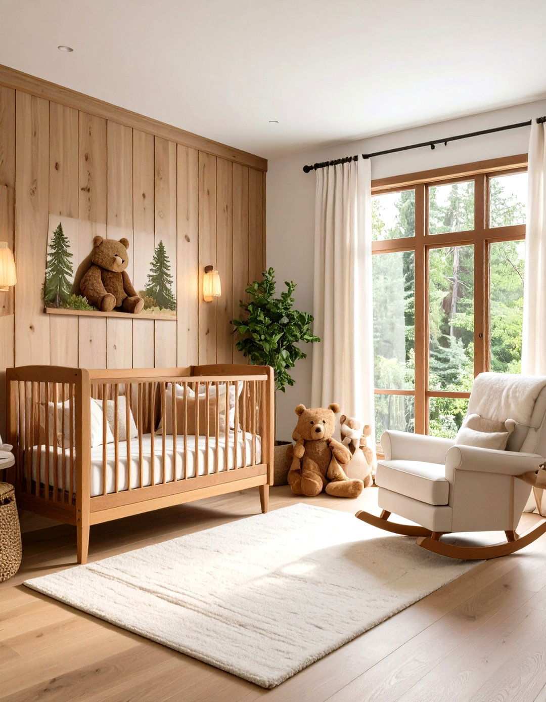 Classic Bears and Trees Theme - 24 Woodland Nursery Ideas