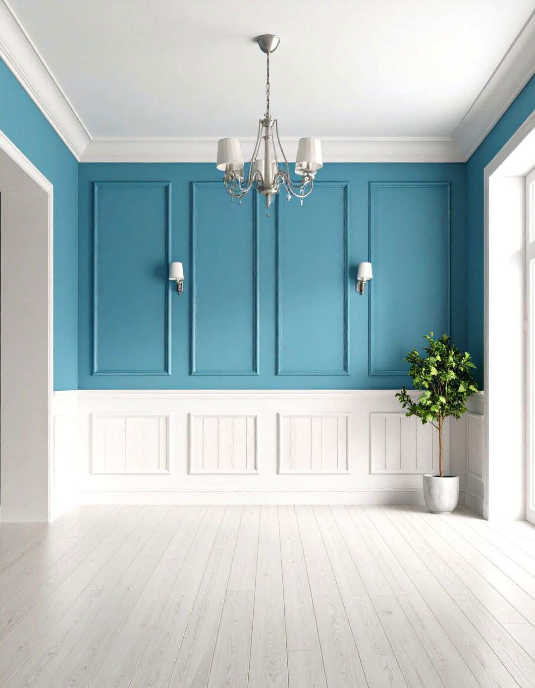 Classic Board and Batten Entryway Design - 24 Wainscoting Entryway Ideas