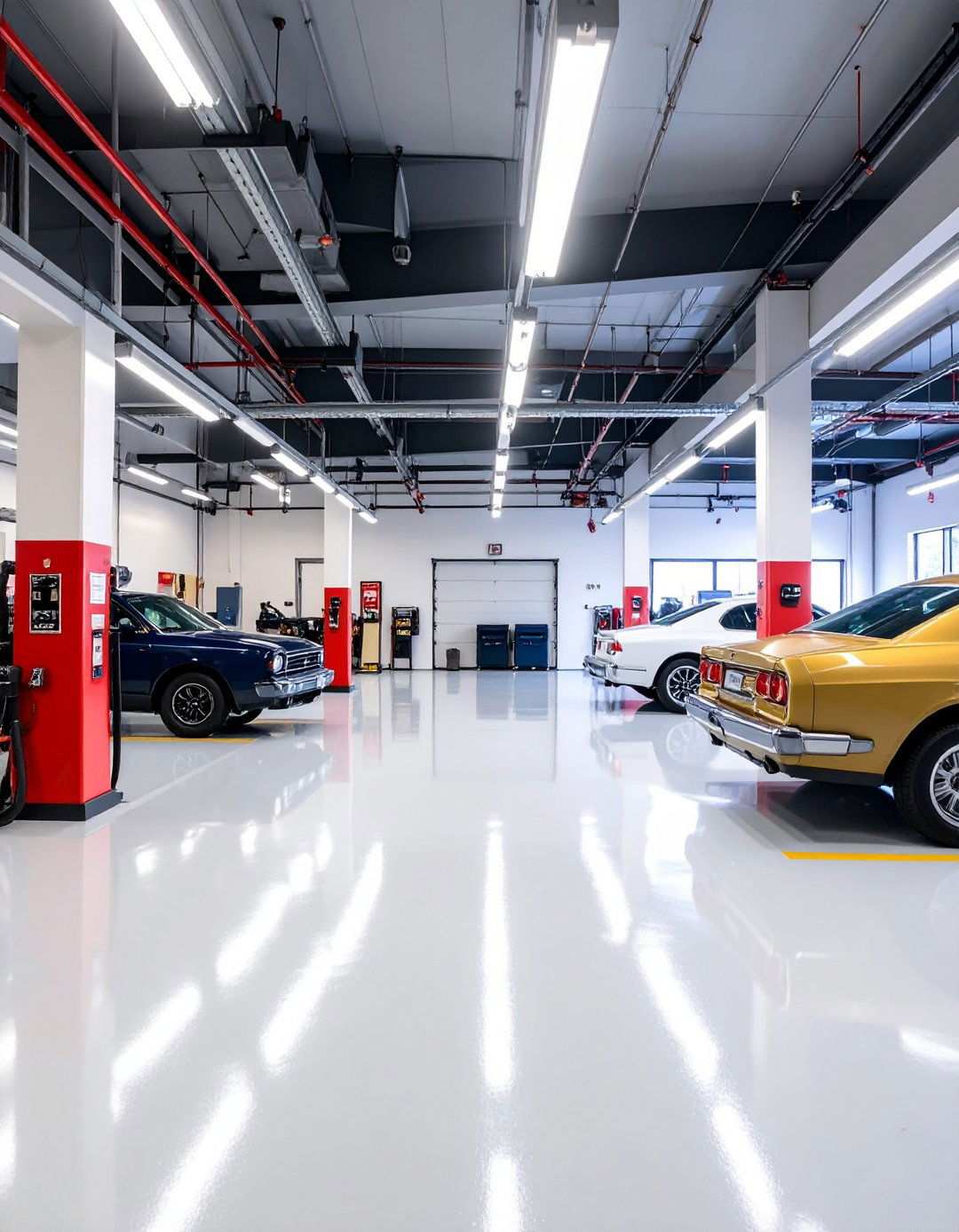 Classic Car Showcase Garage - 24 Man Cave Design Ideas