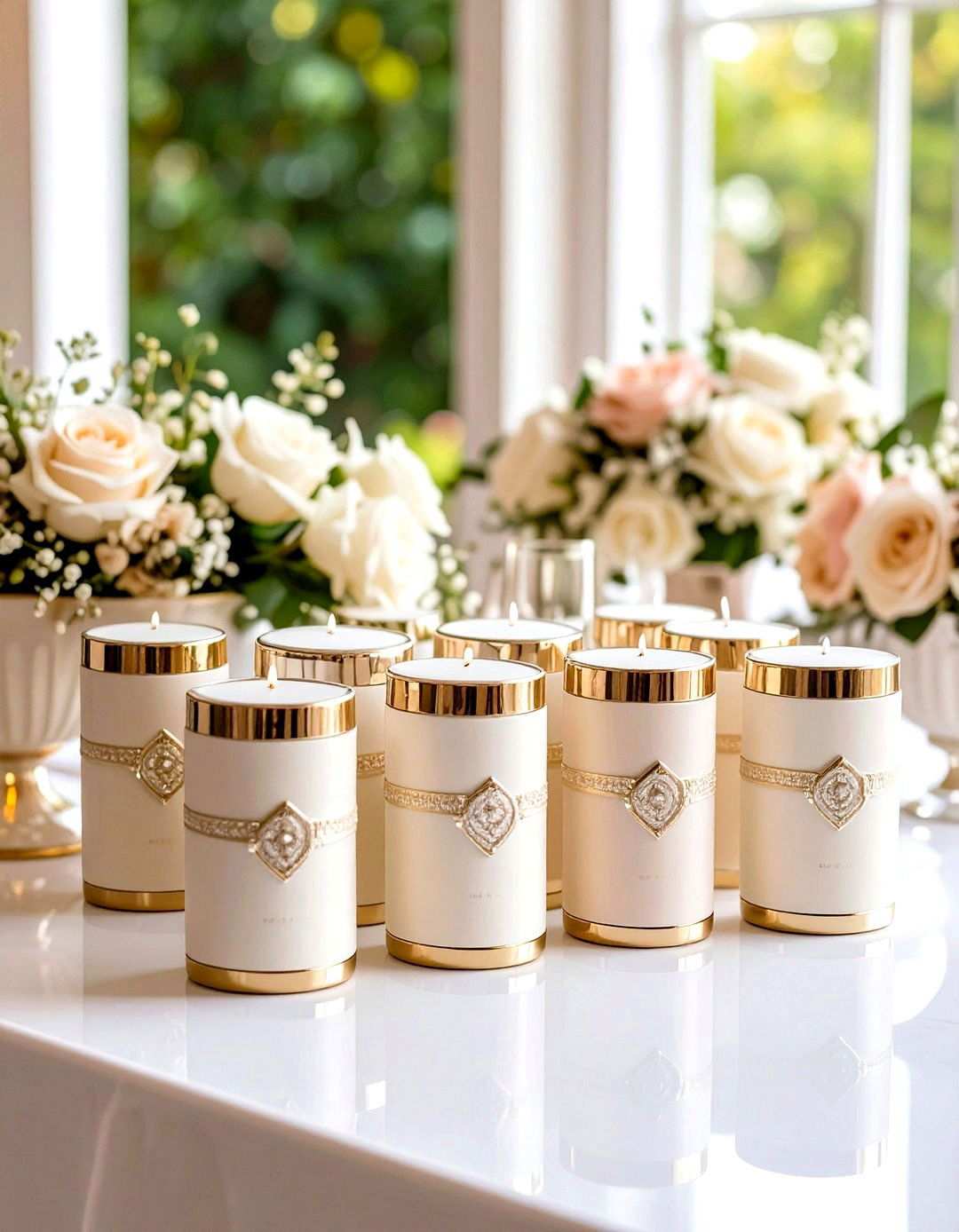 Classic Neutral Wedding Koozies - 24 Wedding Koozie Ideas