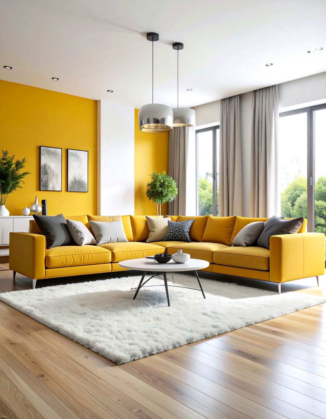 Classic White Rug with Grey Couch Design - 24 what color rug goes with a grey couch