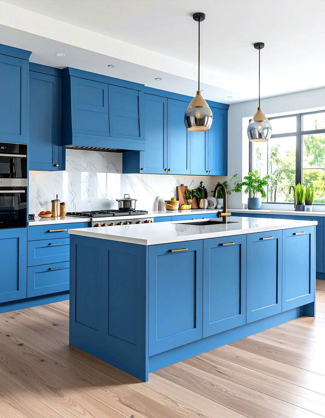Clean Line Kitchen Cabinetry - 24 Minimalist Decorating Ideas