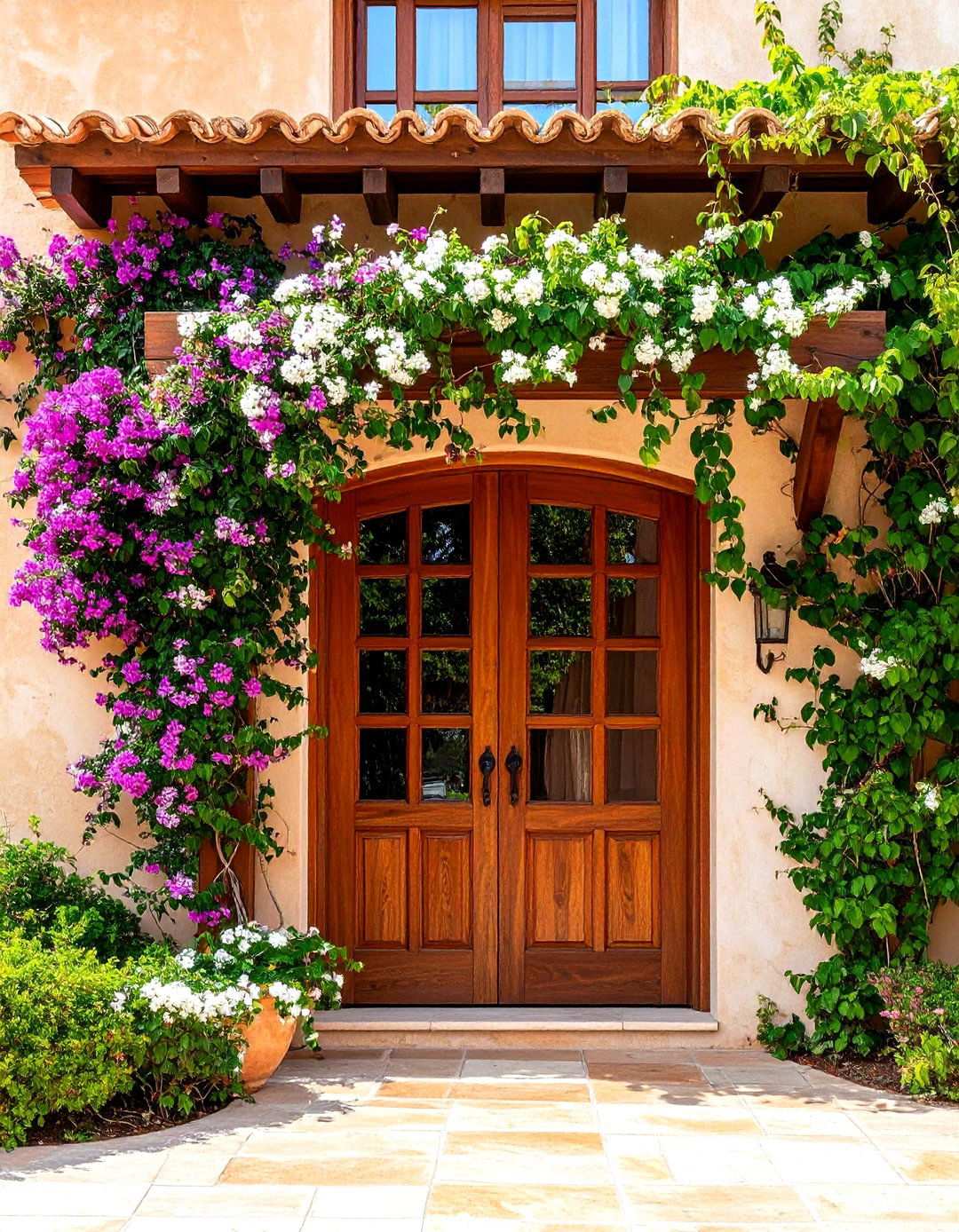 Climbing Vine Facades - 24 spanish style home exterior ideas