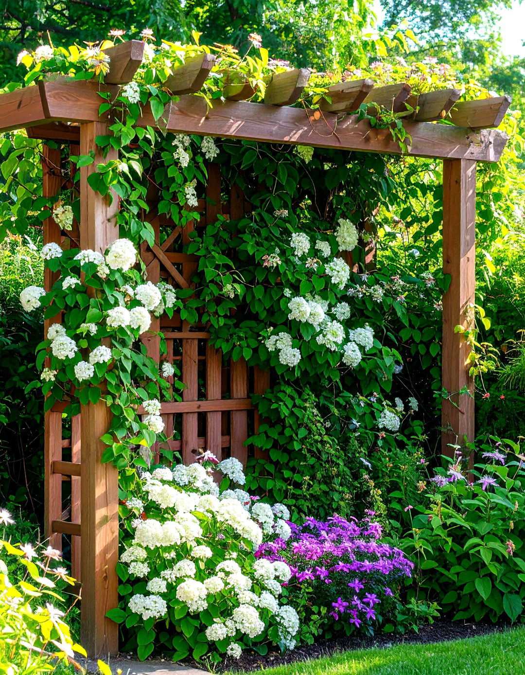 Climbing Vine Shade Structures - 24 Shady Garden Ideas