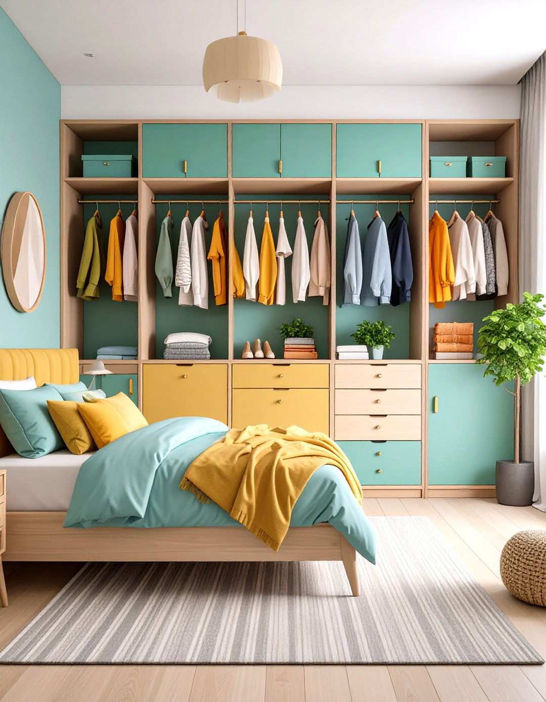 Clutter Free Storage Bedroom Organization - 24 Zen Bedroom Ideas