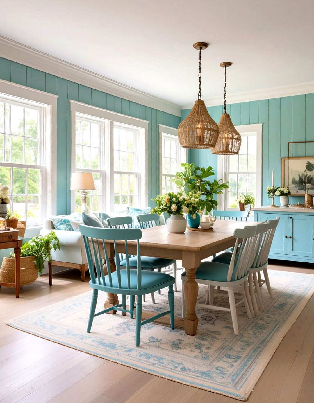 Coastal Color Palettes for Interiors - 24 Modern Cape Cod House Ideas