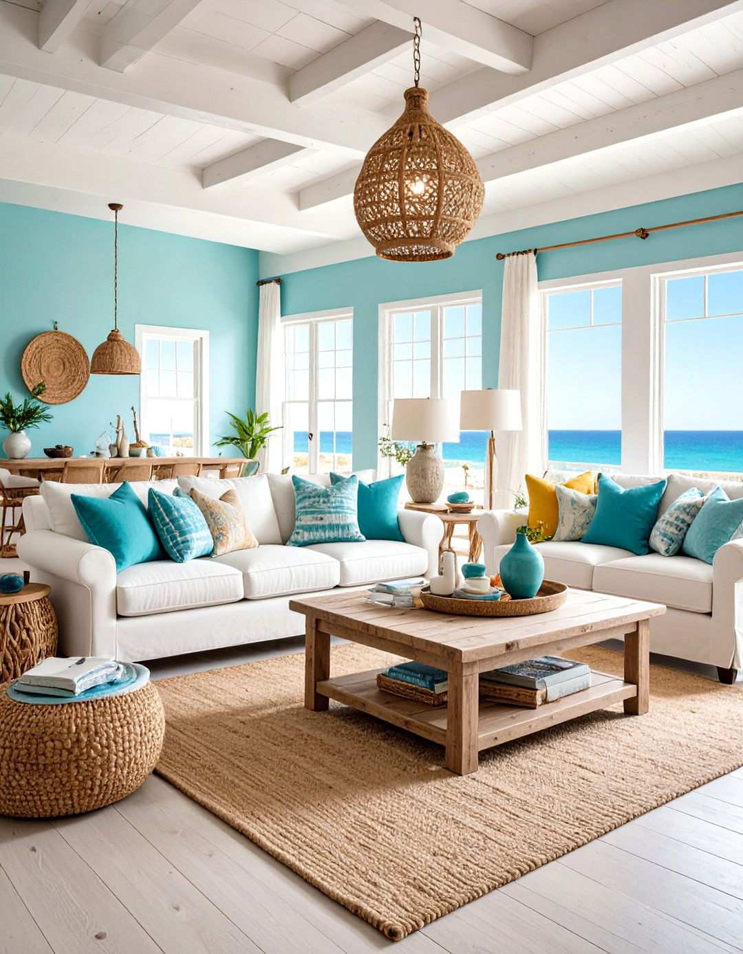 Coastal Driftwood Decor Elements - 24 Wooden Interior Design Ideas