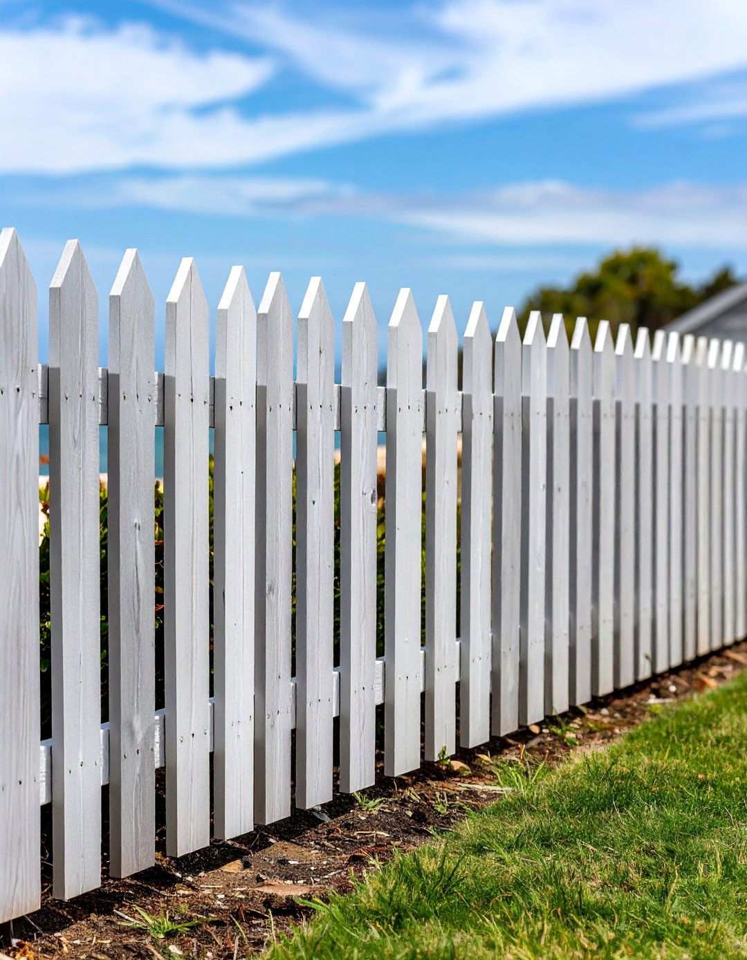 Coastal Driftwood Vinyl Fence Design - 24 Vinyl Fence Colors