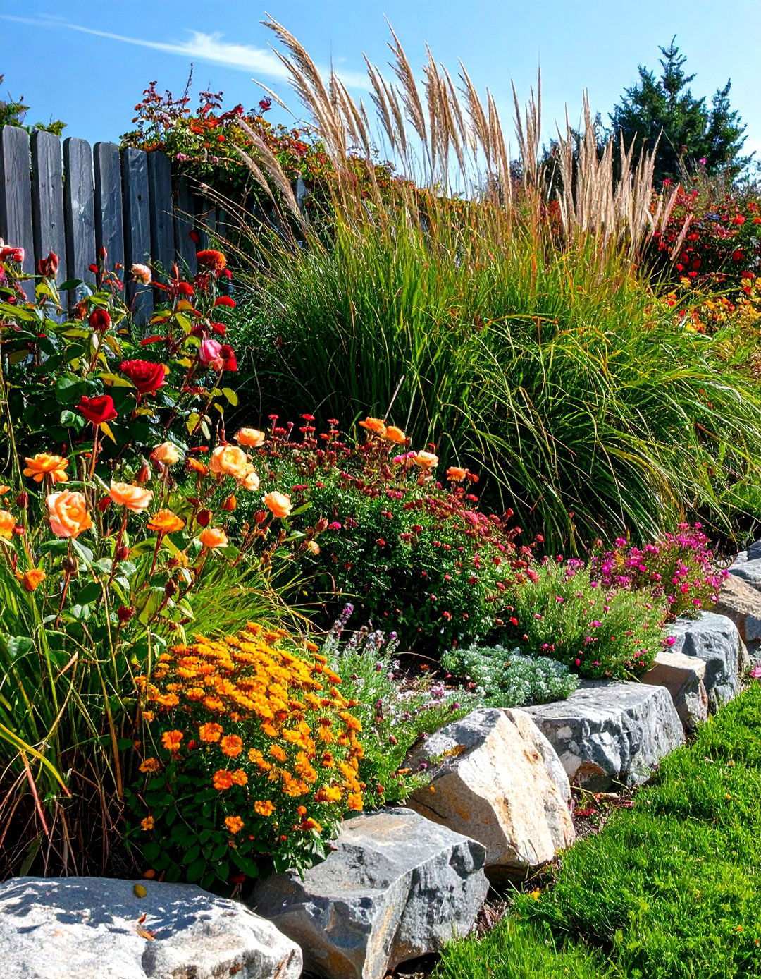Coastal Wind Resistant Border - 24 Low Maintenance Garden Border Ideas
