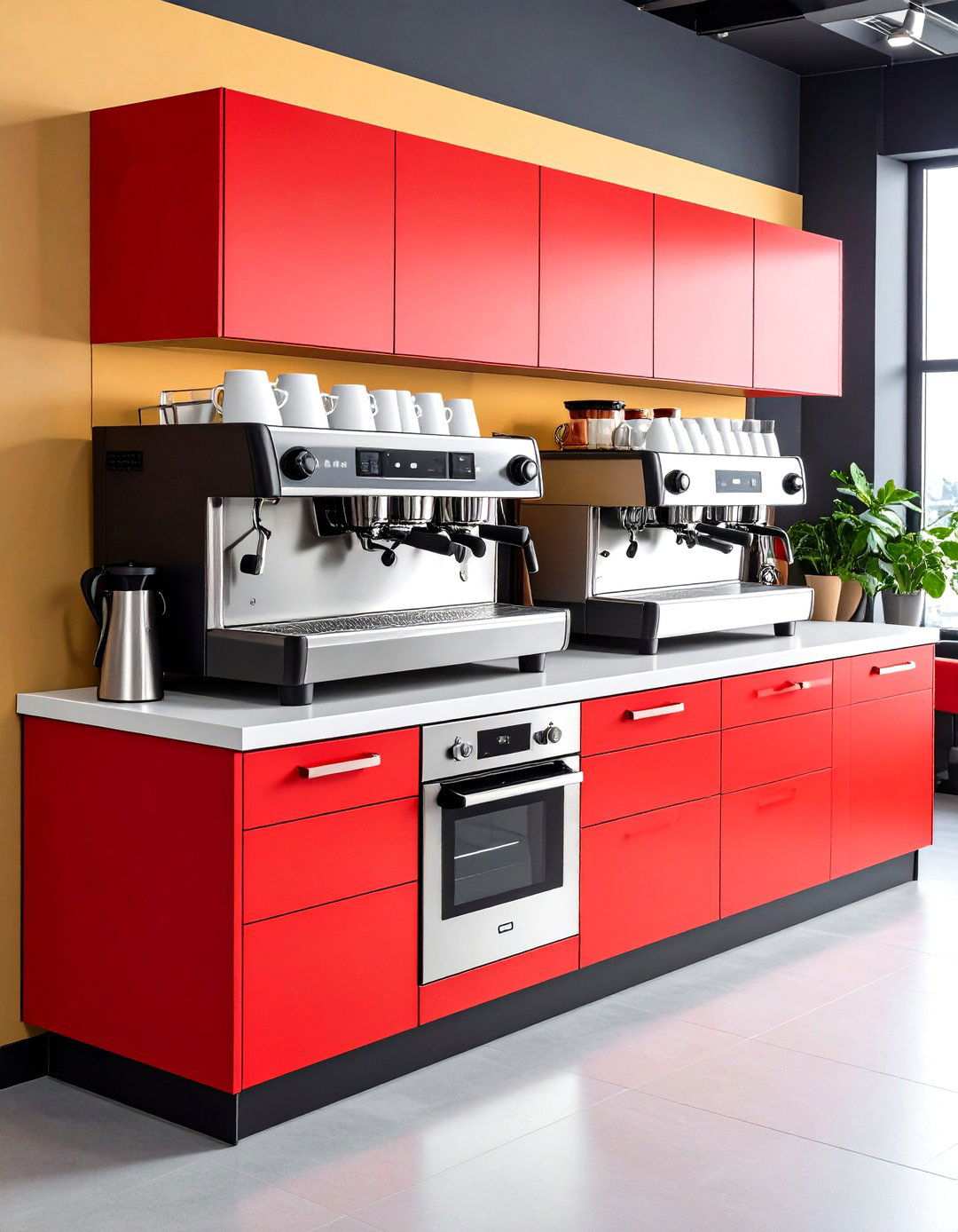 Coffee Station Design - 24 Kitchen Remodel Ideas