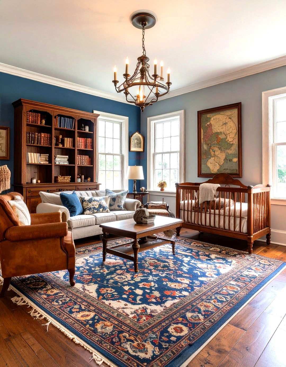 Colonial Heritage Nursery - 24 Vintage Nursery Ideas