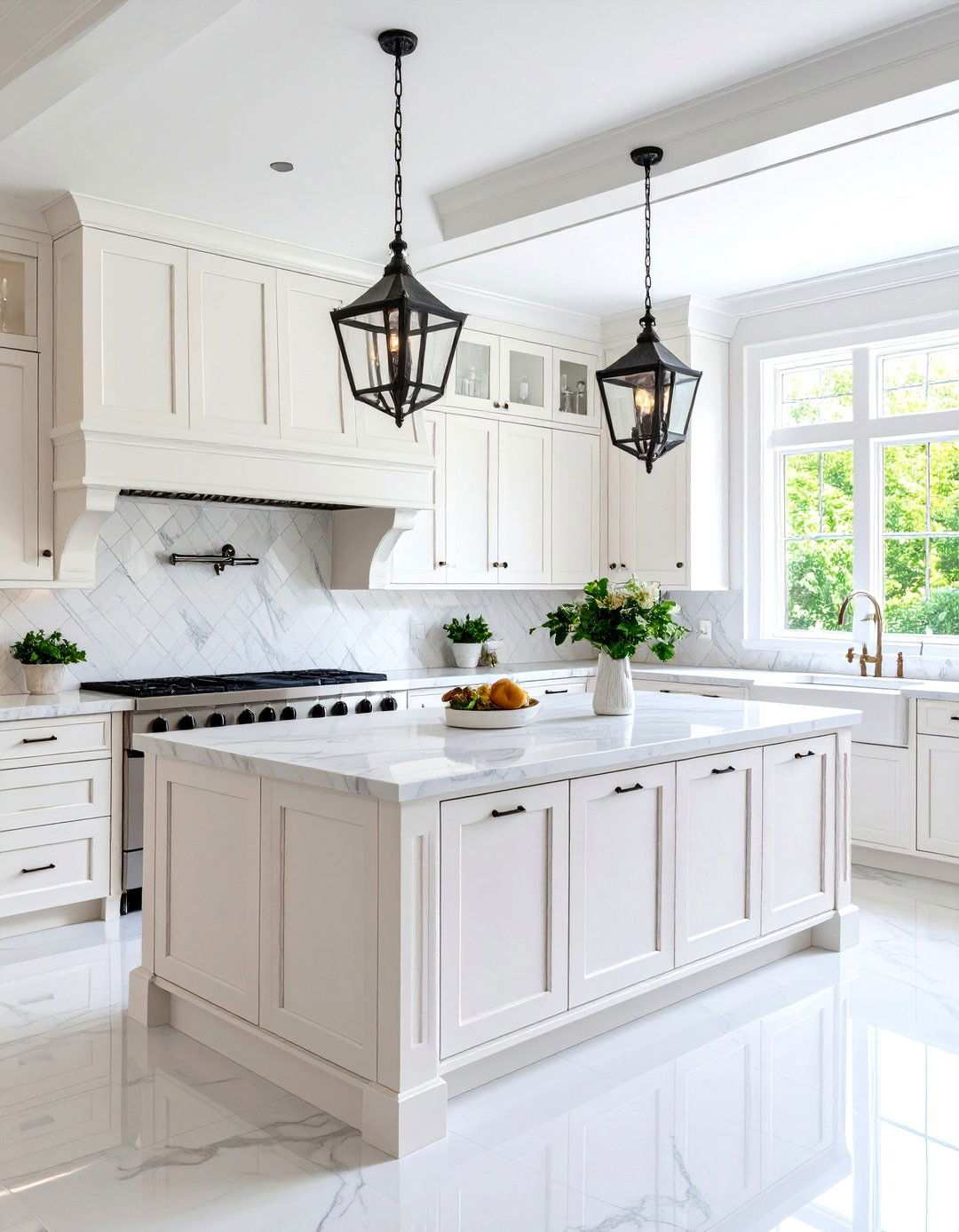 Colonial Revival Kitchen - 24 Retro Kitchen Ideas