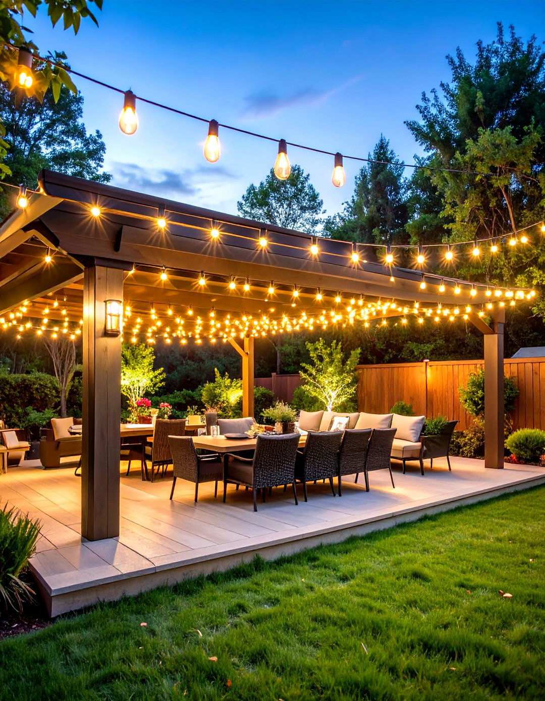 Commercial Grade Patio String Light Systems - 24 Patio String Light Ideas