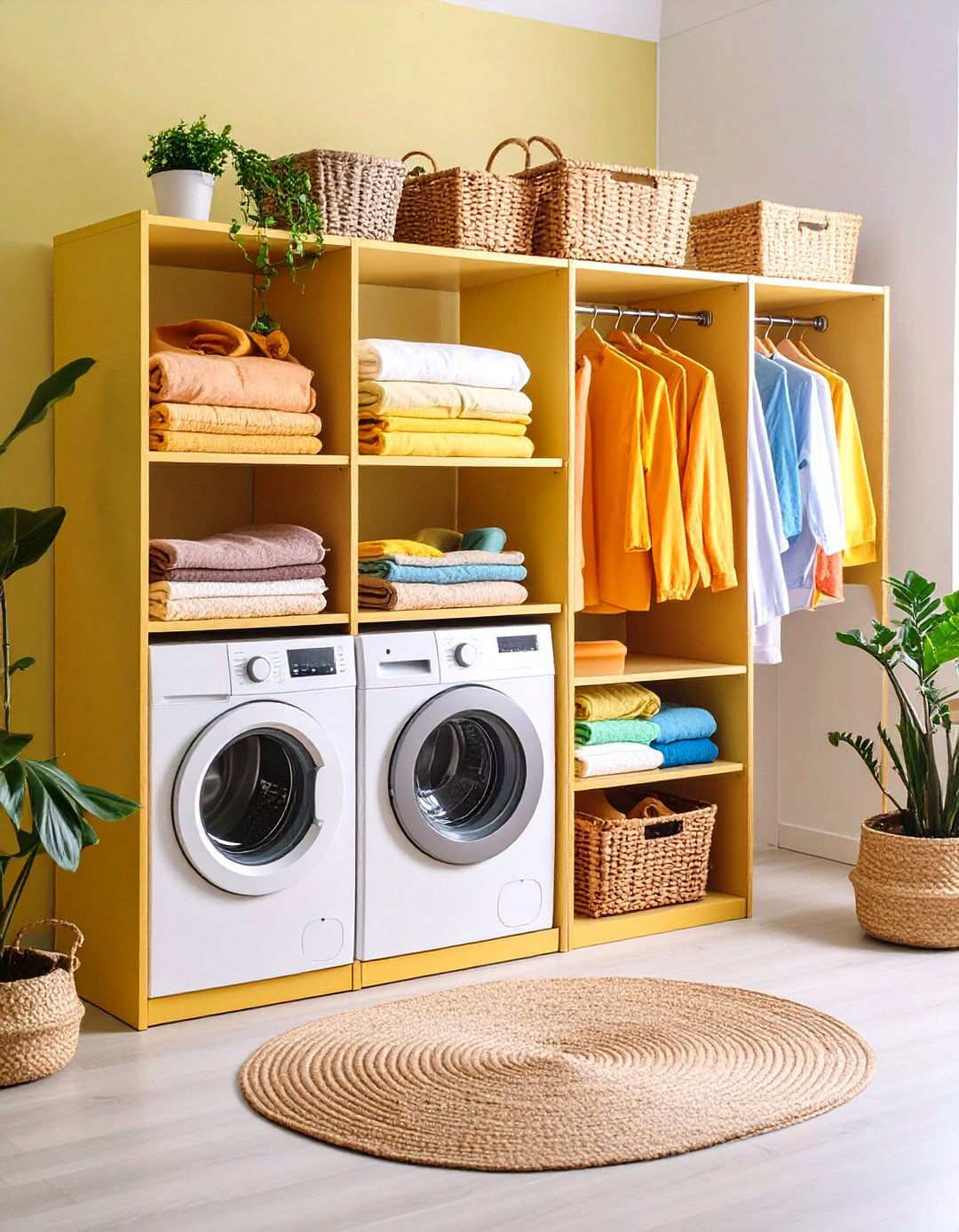 Compact Apartment Efficiency - 24 Laundry Closet Ideas