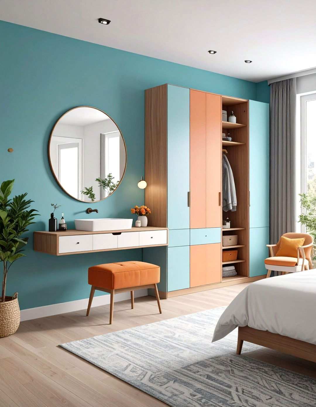 Compact Apartment Vanity - 24 Vanity Room Ideas