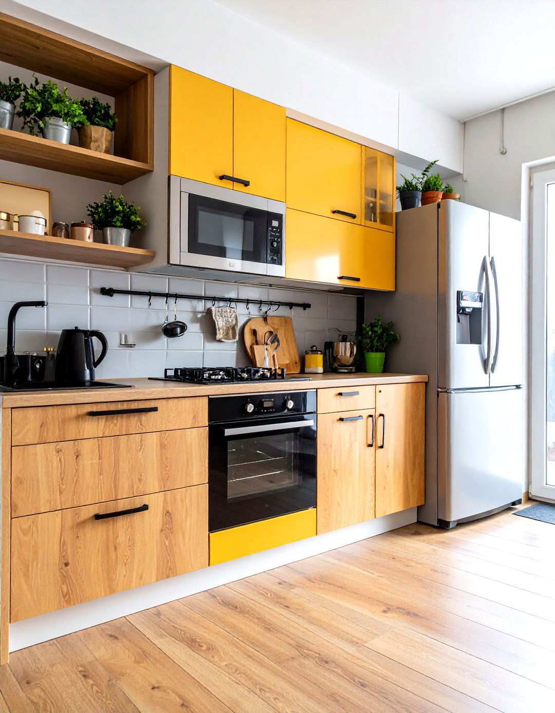 Compact Appliance Integration - 24 Townhouse Kitchen Ideas