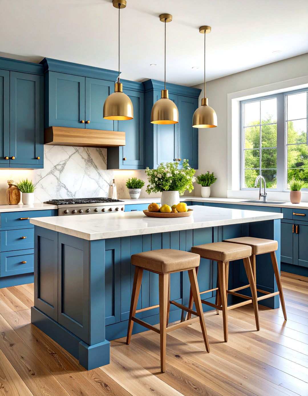 Compact Kitchen Island with Storage - 24 Townhouse Kitchen Ideas