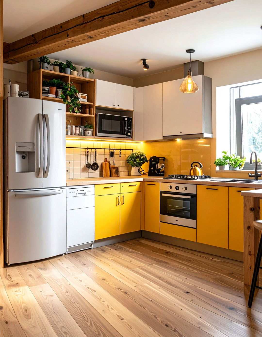 Compact Mini Kitchen Installation - 24 Under Stair Storage Ideas