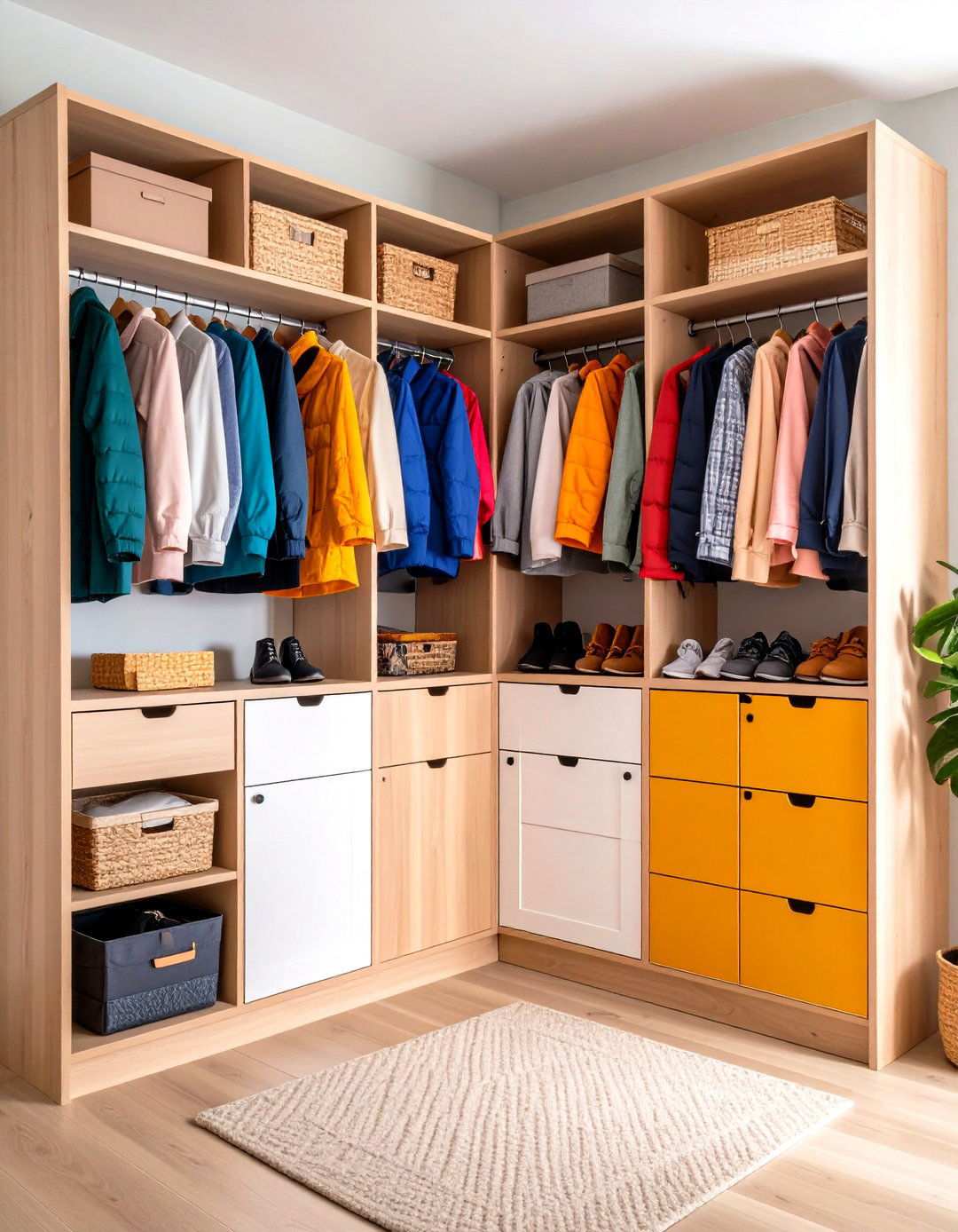 Compact Storage Solutions - 24 Small Mudroom Ideas
