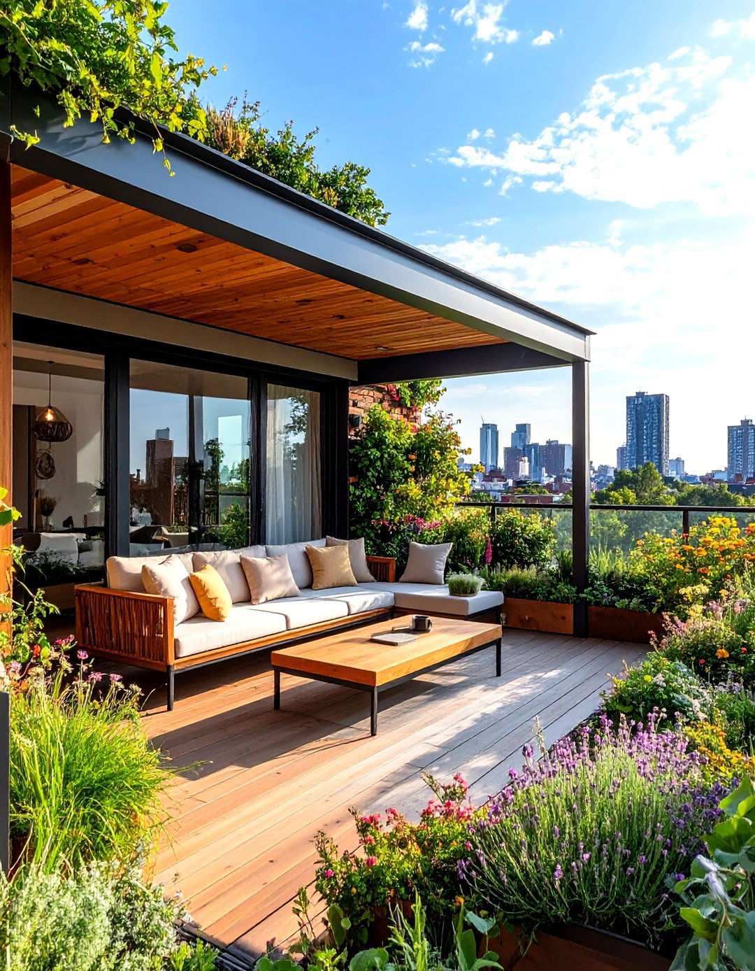 Compact Urban Lanai for City Living - 24 Lanai Porch Ideas