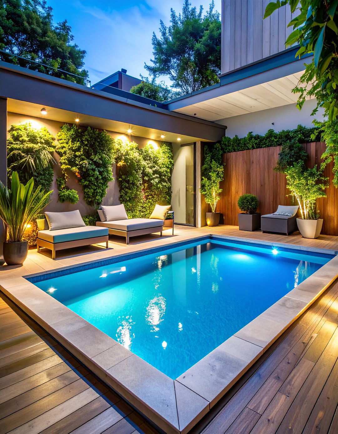 Compact Urban Plunge Pool Solution - 24 Plunge Pool Ideas