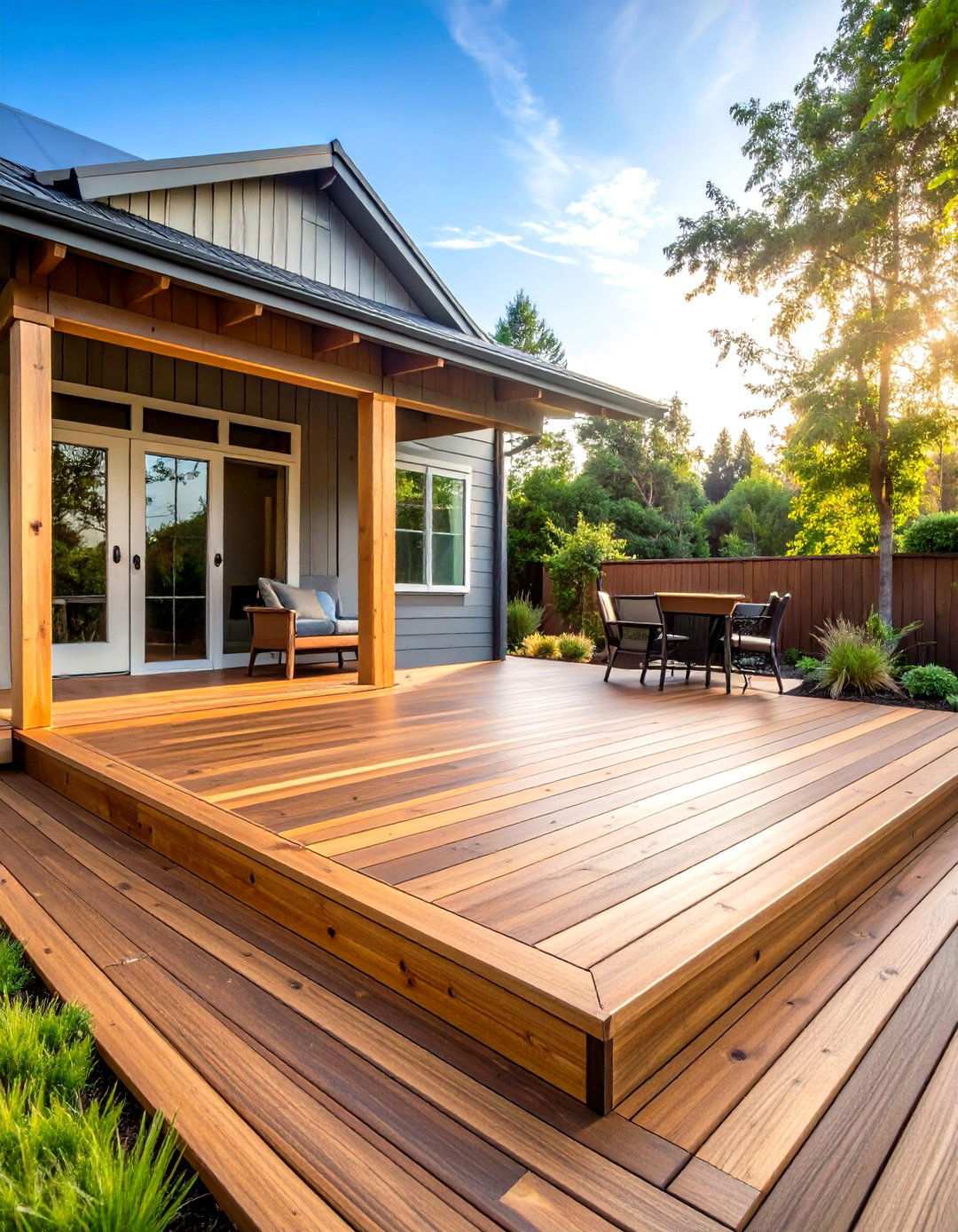Composite Decking Style - 24 Shed Floor Ideas