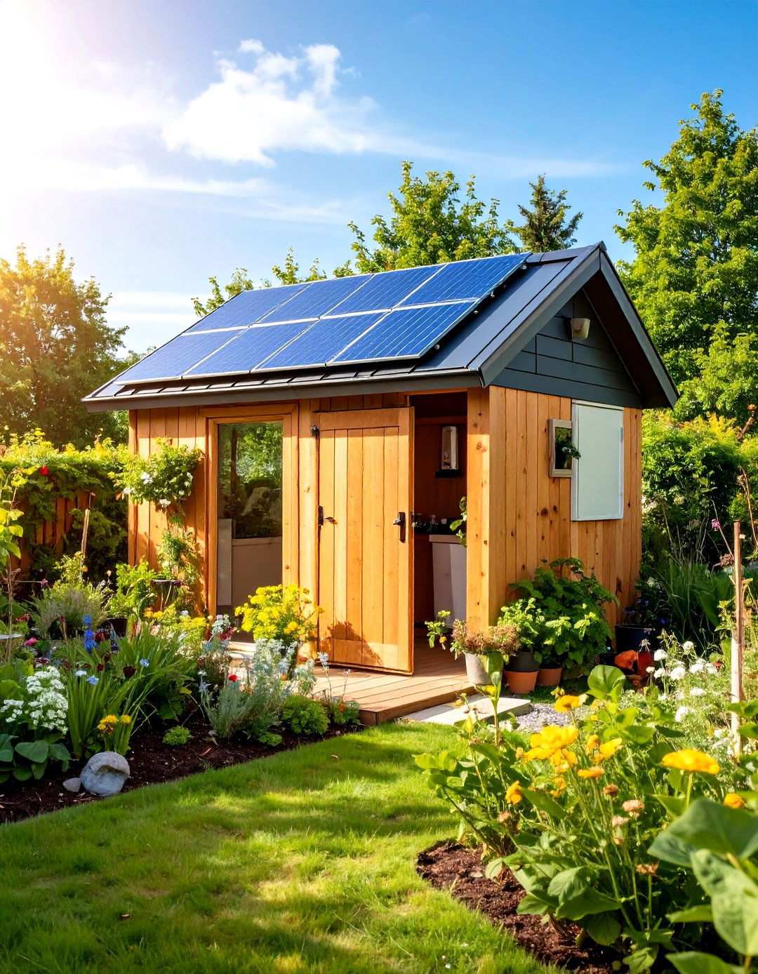 Composting Eco Friendly Outhouse with Sustainable Systems - 24 Outhouse Design Ideas