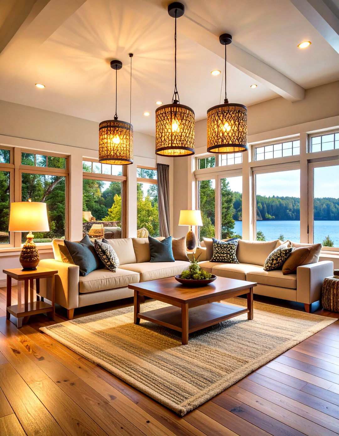 Comprehensive Lake House Lighting Plan - 24 Lake House Decorating Ideas
