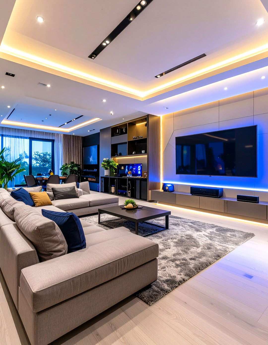 Console Gaming Entertainment Center - 24 Small Game Room Ideas