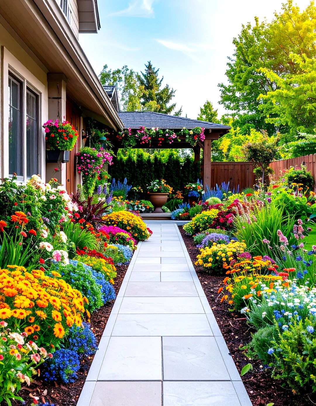 Container Garden Wonderland - 24 Small Front Yard Landscaping Ideas