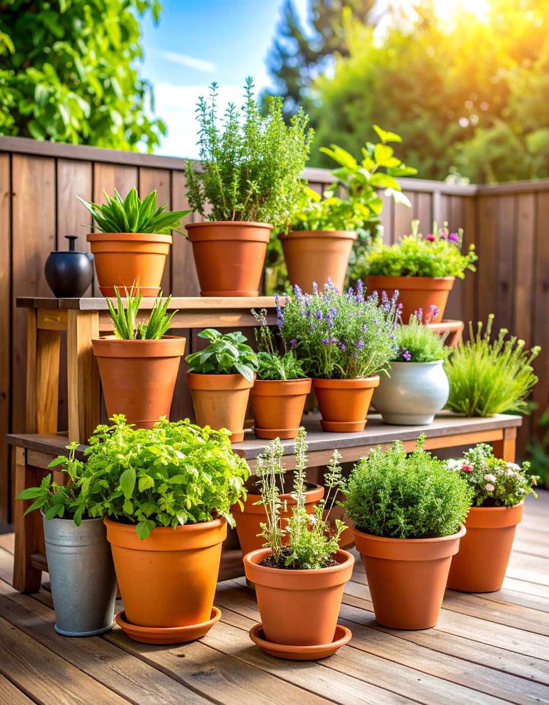 Container Herb Garden Collection - 24 Herb Garden Ideas