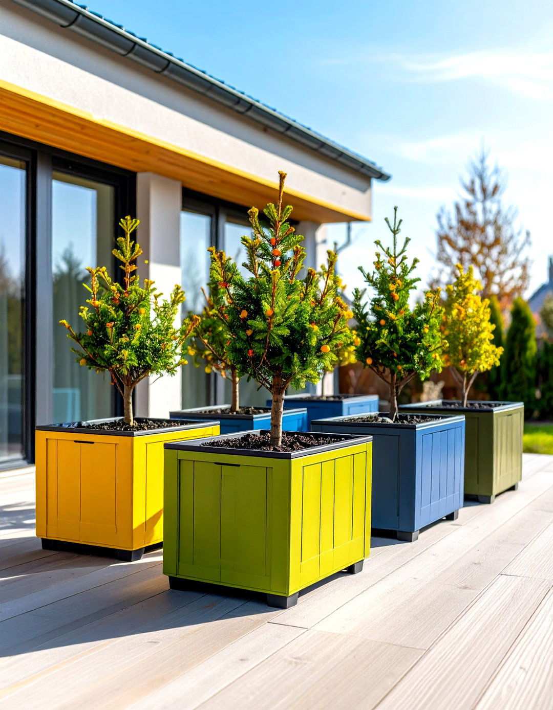 Container Tree Gardens - 24 Tree Landscaping Ideas