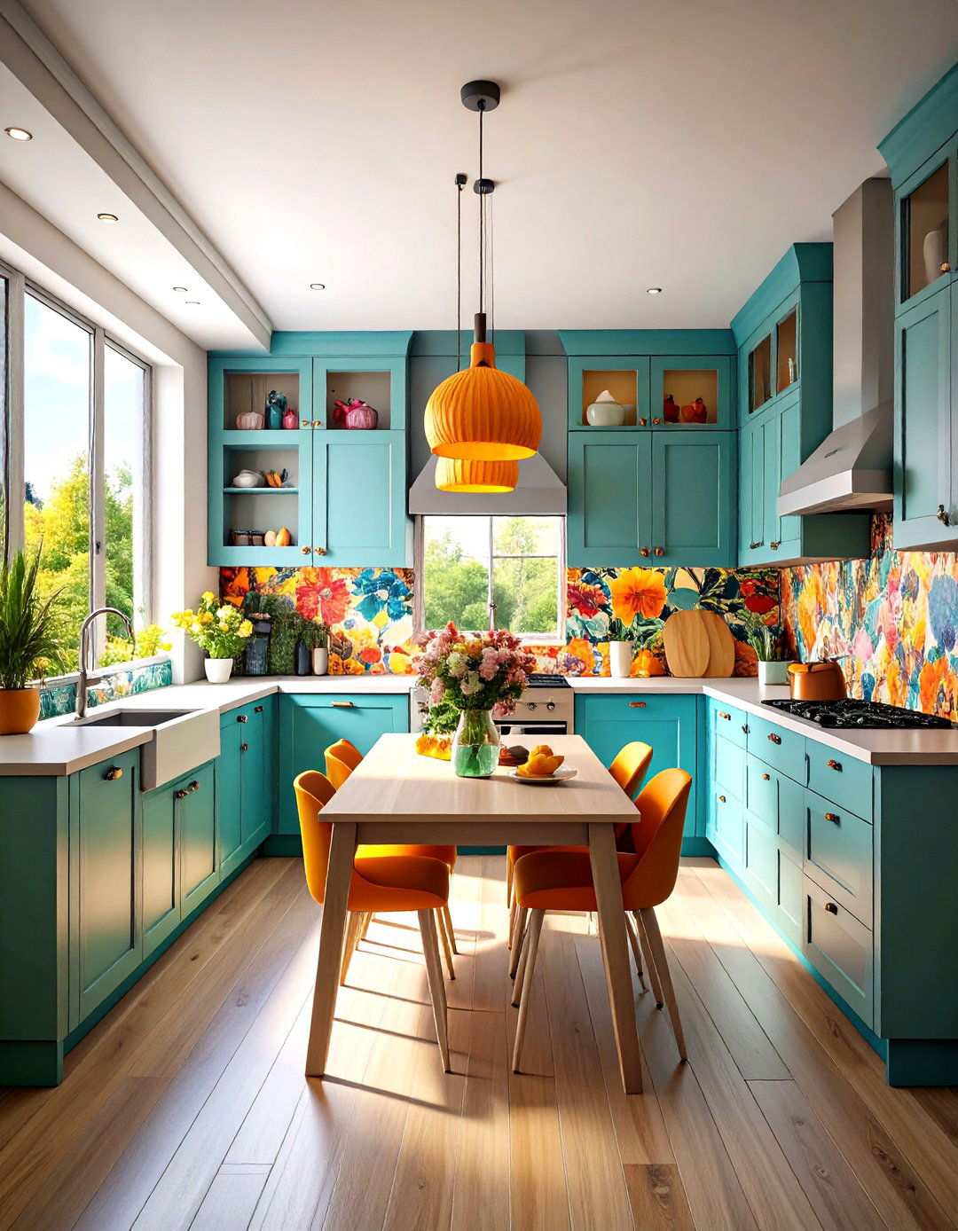 Contemporary Art Kitchen Diner - 24 Kitchen Diner Ideas