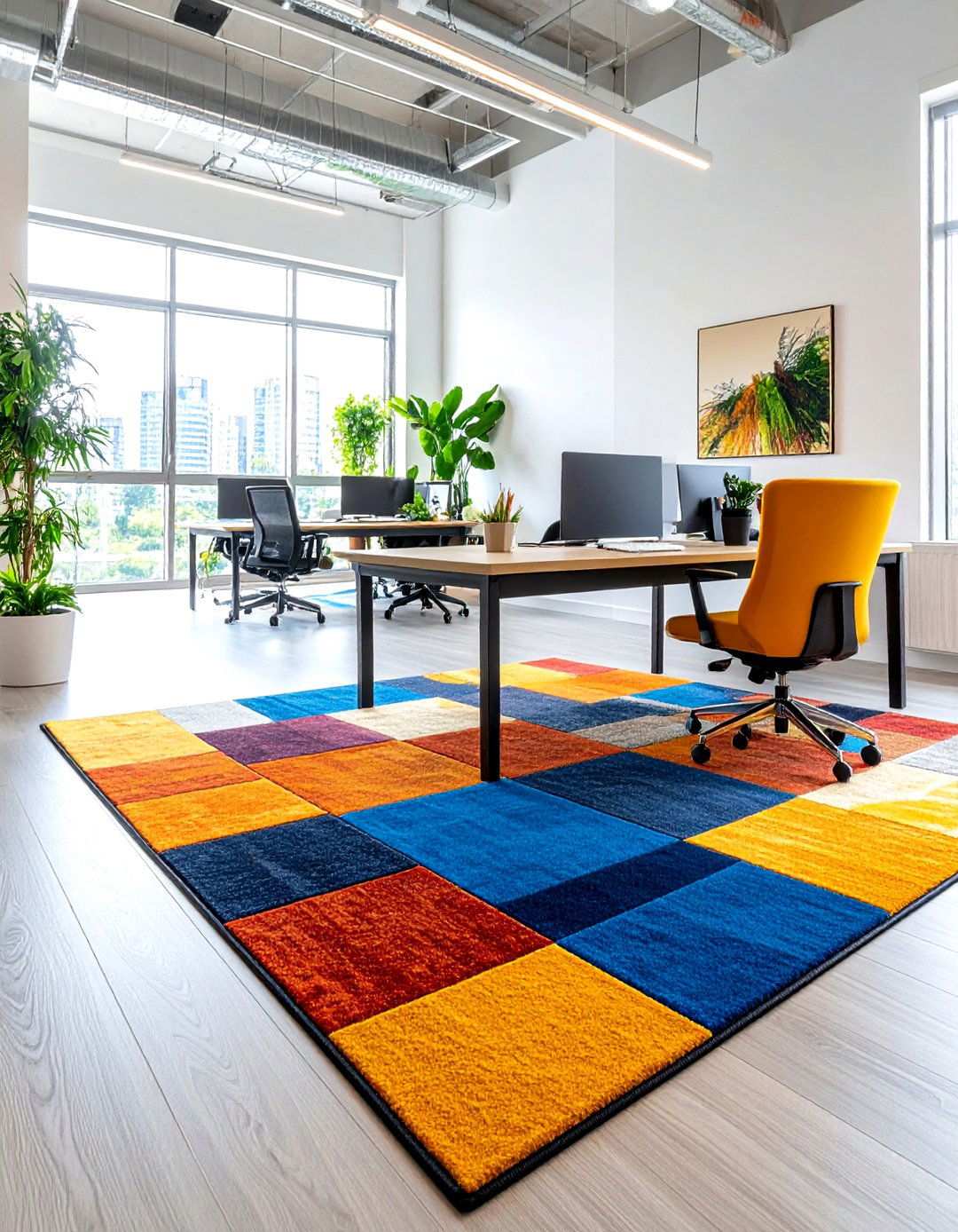 Contemporary Office Rugs - 24 Office Rug Ideas