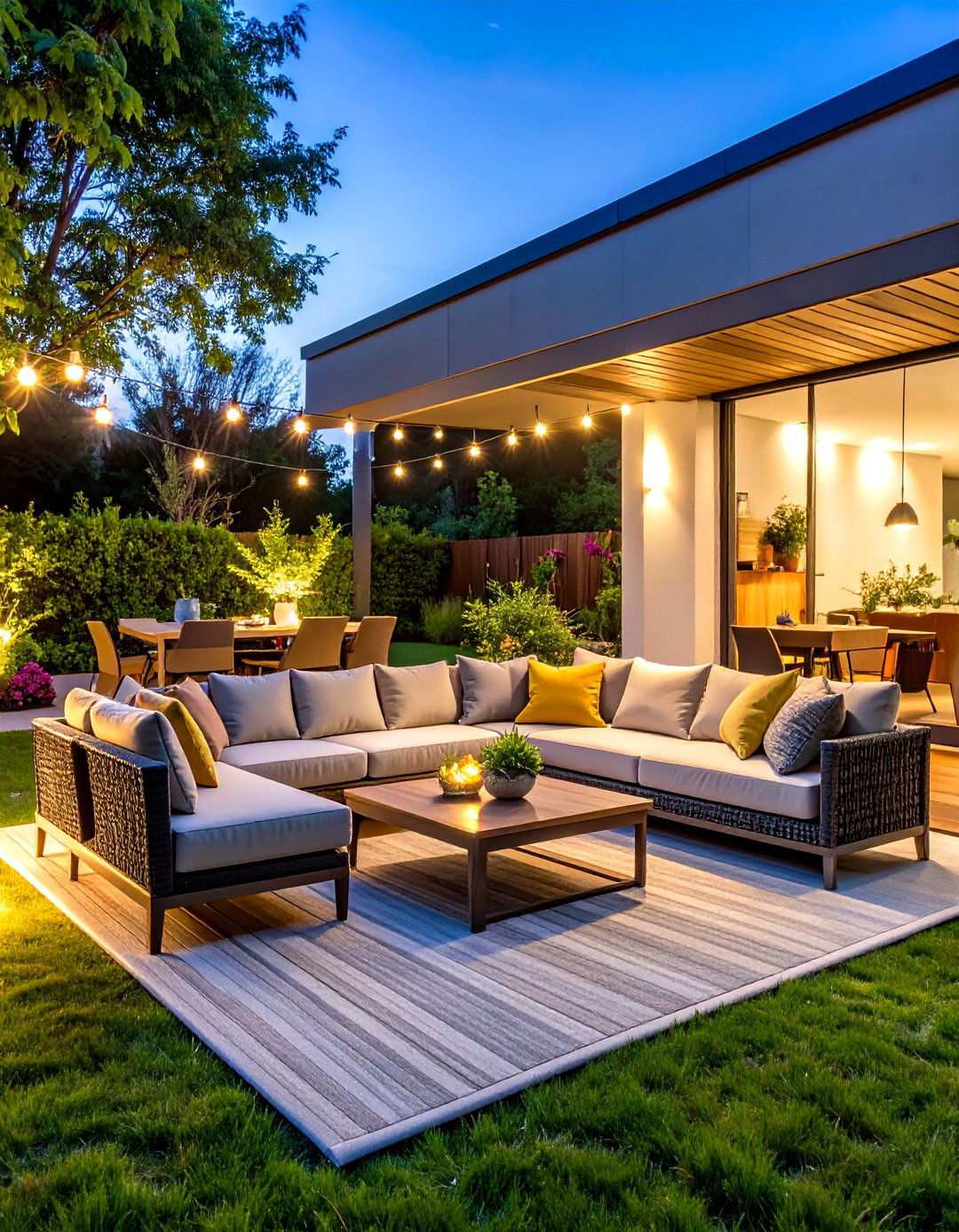 Contemporary Outdoor Living Room - 24 Outdoor Reading Nook Ideas