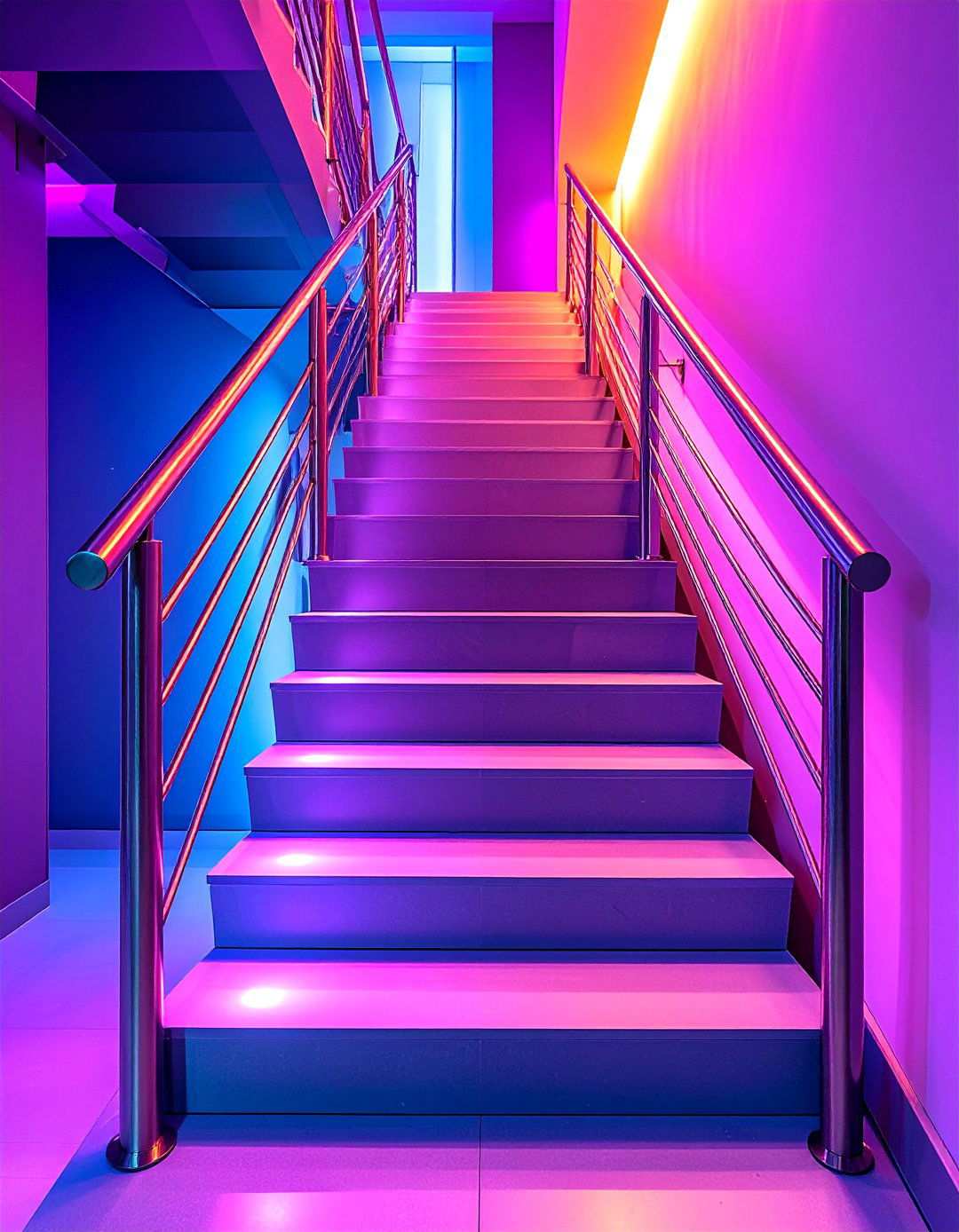 Contemporary Steel Rod Systems - 24 Stair Railing Ideas