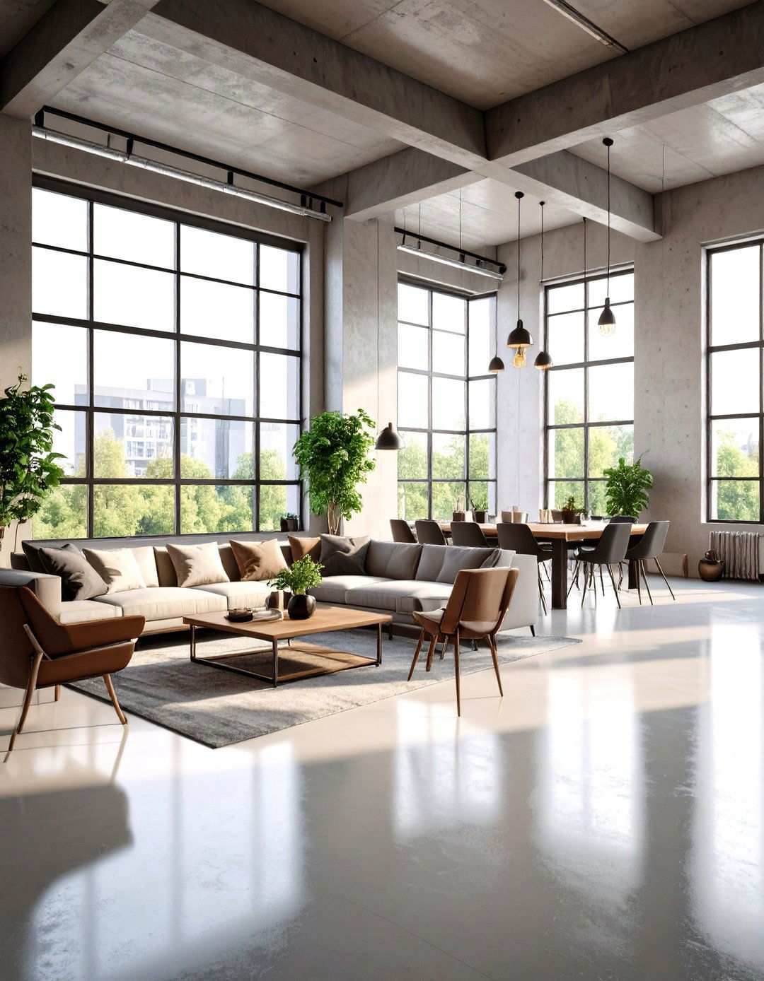 Contemporary Vaulted Ceiling Loft Design - 24 Vaulted Ceiling Ideas