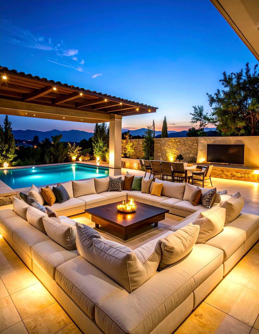 Conversation Pit Revival - 24 Tv Room Ideas