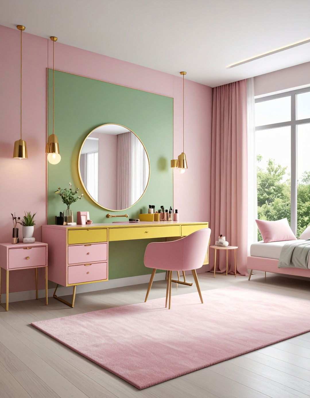 Convertible Vanity for Multi Use Spaces - 24 Makeup Vanity Ideas